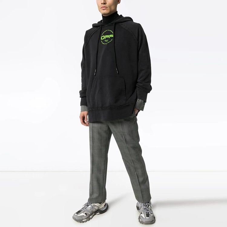 OFF WHITE Hand Logo Incompiuto Hoodie OMBB057R20E300131088