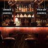 Order Here and Pick Up Here Signs,2 Pack Double-Sided Order Here Signs Pick Up Hers Sign with 4 Twines Perfect for Restaurants, Cafes, and Bars