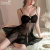 Sex Underwear Sexy Perspective Passion Pajamas Pure Desire Uniform Temptation Free New Set 6656