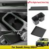 Mittelkonsolen-Aufbewahrungsbox-Mattenabdeckung für Suzuki Jimny 2026 2026 Getränkehalter-Organizer-Schale Silikon-Gummi Autoersatzteile Zubehör