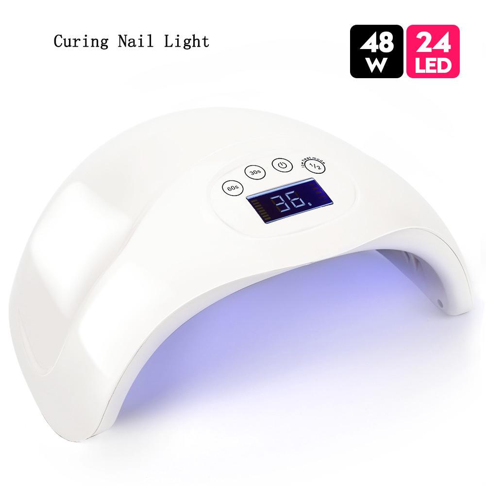 Buy COSCELIA 48W LED UV Lamp Curing Nail Light 36W DualLight Source UV