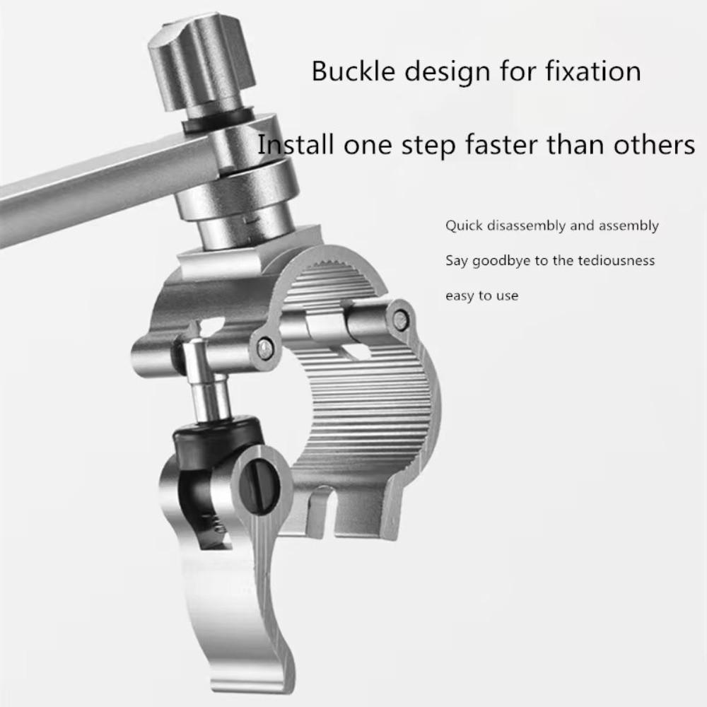 1/2pcs Fixed Clip Umbrella Stand Accessories Universal Connector Fishing Chair Stand  Outdoor Shade
