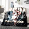 Golden State Warriors Curry Personalized Name Blanket Multi-purpose Personalized Blanket Comfortable Throw For Living Room Office Chair Office Picnics