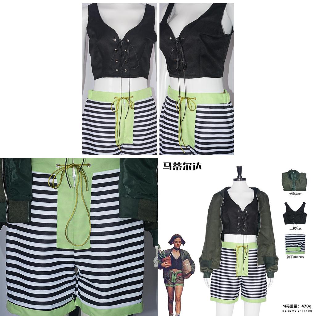 Leon The Professional Cosplay Outfit Mathilda s elastickou látkou pro neformální převleky