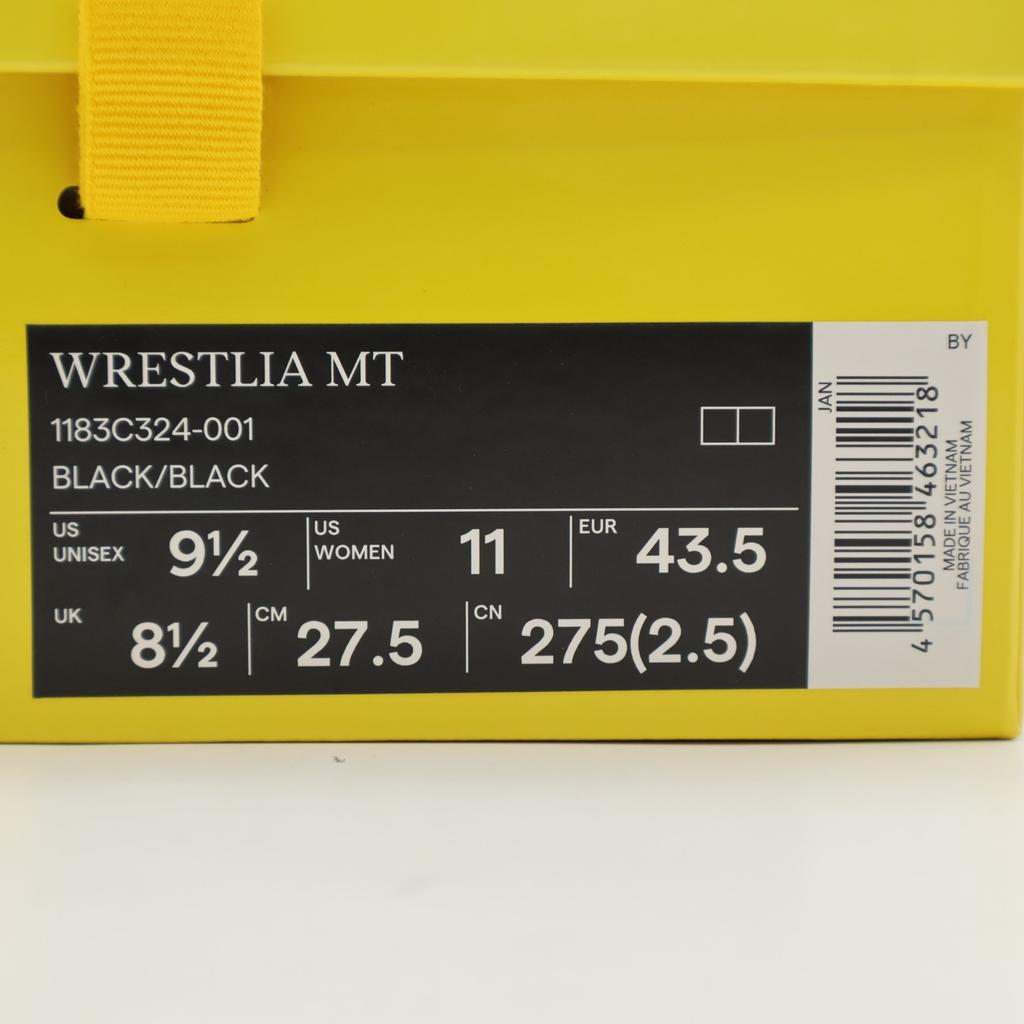 1183C324-001 Onitsuka Tiger Wrestlia MT Black (Men's)