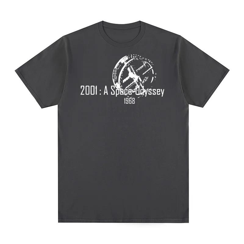 2001: 2001: Odyssee im Weltraum 1968 Discovery One Raumschiff Vintage Sci-Fi T-Shirt, Unisex Stanley Kubrick Fan Streetwear Tee, 100% Baumwolle Lässig Kurzarm