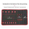 Jingyong Multi-functional Roll-up Tool Kit