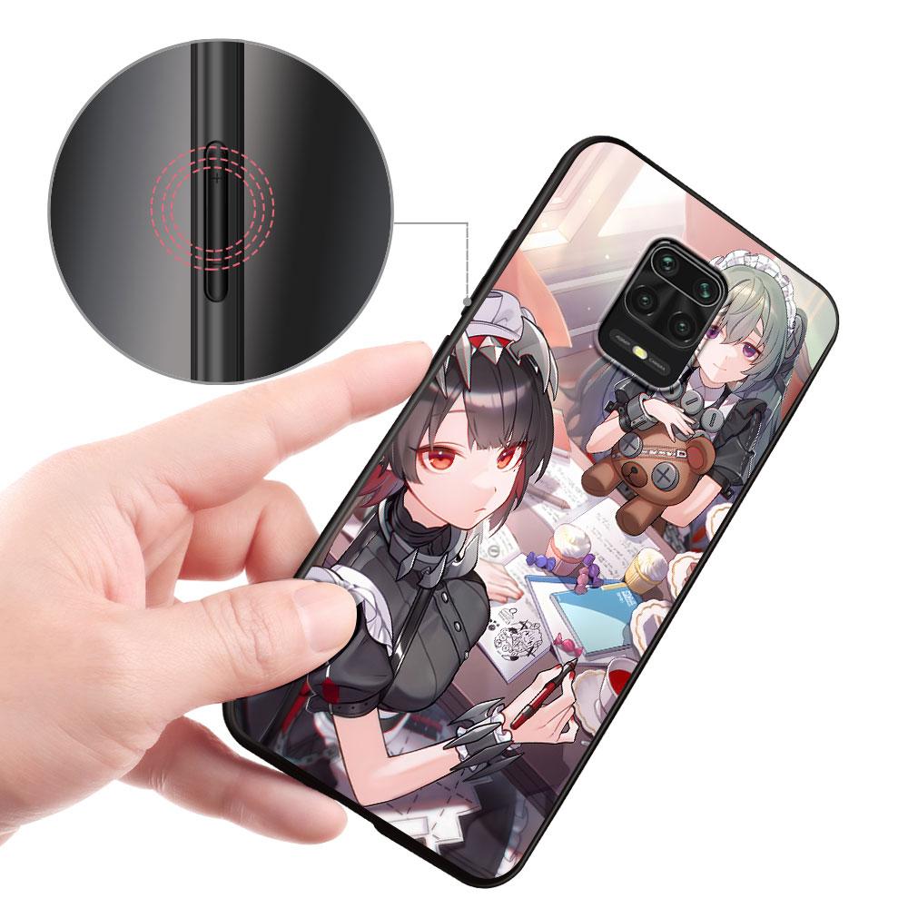 Wise Belle Zenless Zone Zero Case for Xiaomi Redmi 10 10C 9C 9A 9i 9 Prime 9T 12 12C 10A K40 Pro Black Soft TPU Phone Bag Cover