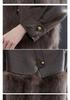 Women's Leather Jacket with Fleece & Cotton
