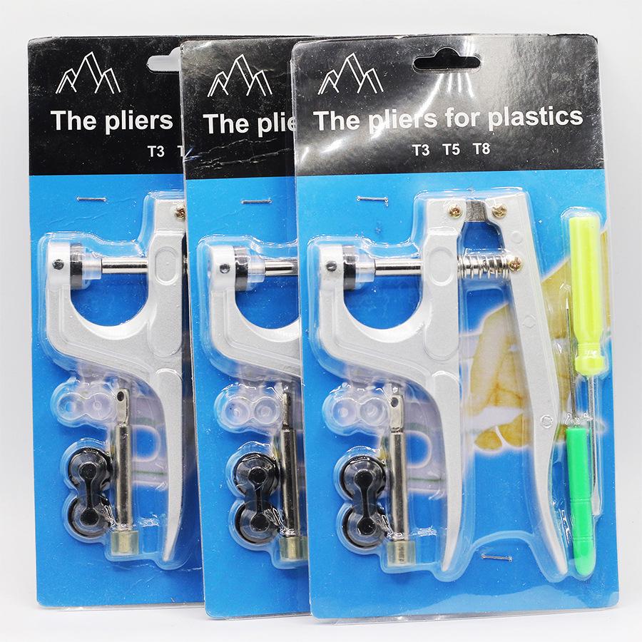 Plastic Resin Snap Fastener Installation Pliers T3 T5 T8