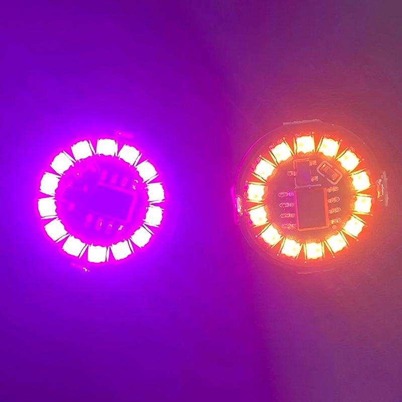 4-režimová barevná magnetická ovládací lampa Bezdrátové LED světlo Magnetická indukční lampa + Knoflíková baterie DIY Anime krajinný diorama model