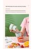 Rechargeable Portable Juicer Cup with Straw, Large Capacity for Fruit & Ice Crushing, Perfect Gift