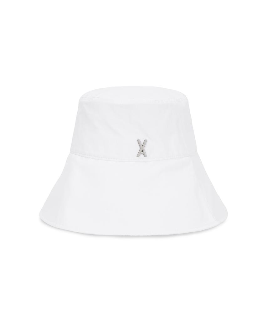 Bajal Va Studded Solar Shield Bucket Hat White