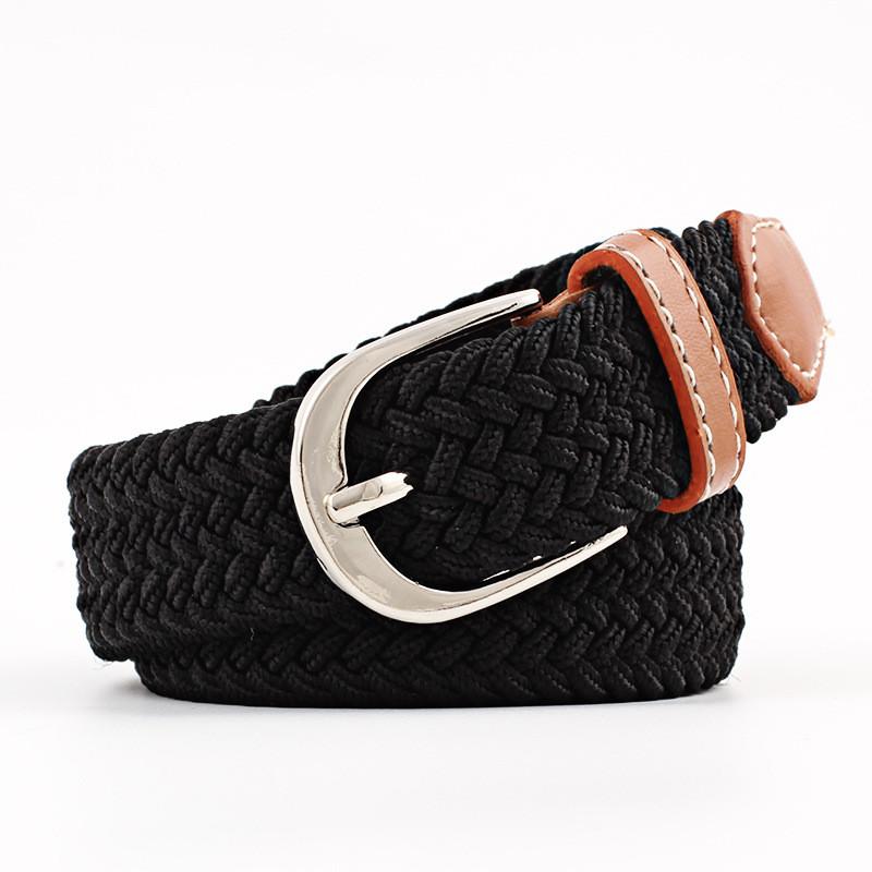 Fashionable Elastic Canvas Belt For Youth Students With Comfortable Fit And Unique Colors