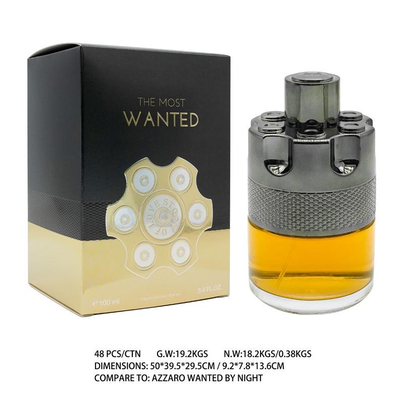 Midnight Pursuit Eau de Parfum: Langanhaltendes arabisches Herrenparfüm (Große Flasche)