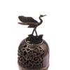 Brass Incense Burner,Metal Aromatherapy Holder,Unscented,Ideal For Yoga Meditation,Bedroom Ambiance,Home Decor