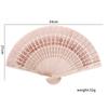 Fan Punched Wood Fan Folding Fans Hand Held Flower Fans Hollow Dance Hand Fans Photo Prop Tool