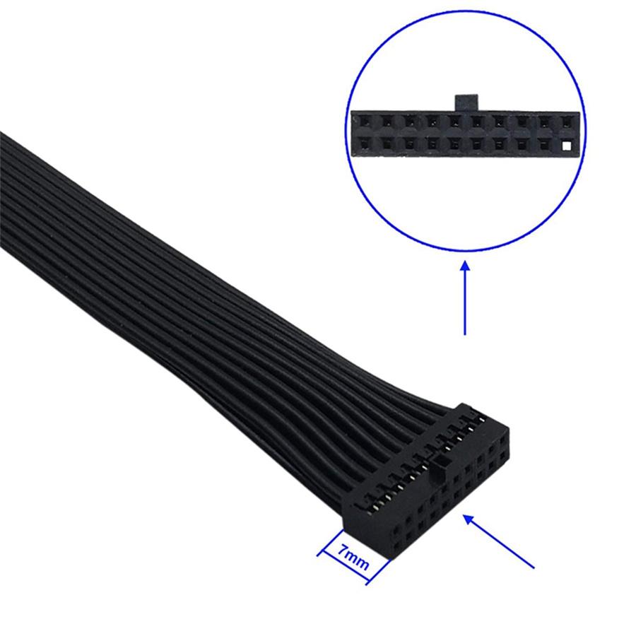 

New USB 3.0 19 Pin Male - Female: Small Mini USB 3.0 Connector 19/20-Pin Internal Extension Cable;