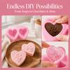 Silicone Rose Heart Silicone Mold Non Stick Soap Mold New Flower Embossing Mold  Resin Craft