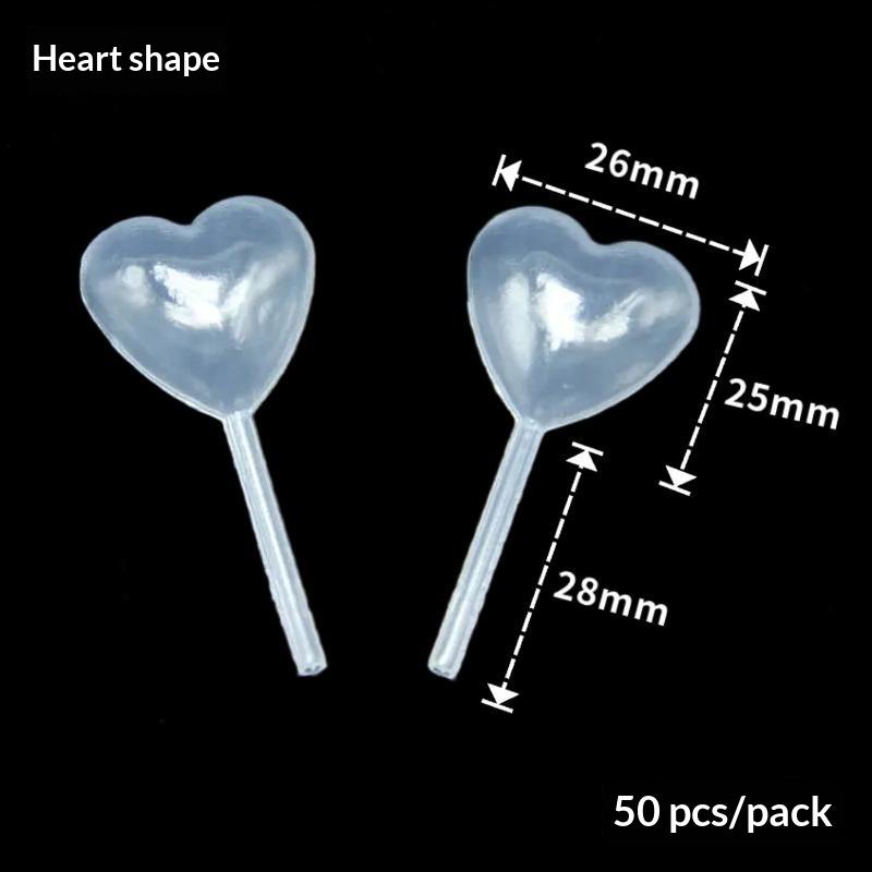 50Pcs 4Ml Plastic Pipettes Disposable Safe Plastic Eye Dropper For Silicone Mold Uv Epoxy Resin Craft Jewelry Making