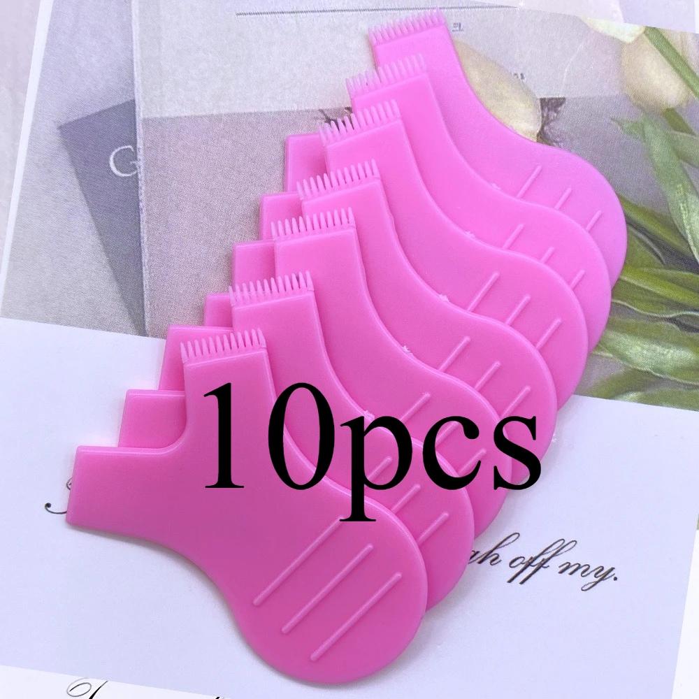 10pcs Clean Comb Y shape Eyelashes Lifting Curler Lash Extension Perming  Y Shape Eyelash Brushes Makeup Tools