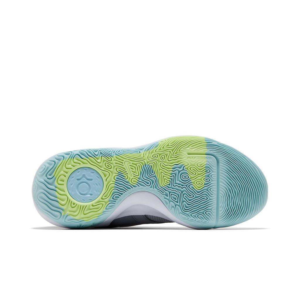 Nike KD Trey 5 EP 'Grey Volt Crimson' (Unisex) Wolf Grey / White / Barely Volt / Bright Crimson / Orange Cream Basketball Shoes DJ7554 009