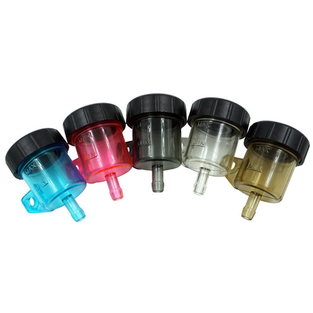 Rezervor universal de lichid de frână față pentru motocicletă Ambreiaj Push Up Rezervor de ulei Cupă de lichid împărțită Cupă de ulei Pompă superioară Ulei