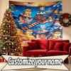 Custom Name Personalized PAW Patrol Print Tapestry, Wall Art Decor, Bedroom, Dorm, Apartment, LivingRoom, Party Backdrop, Gift for Birthday
