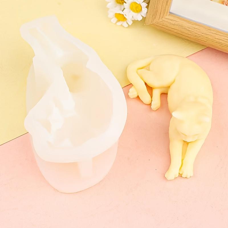 Kreativ Silikon Kattform, 1 st DIY Handgjord Kattfigur - Konst Hantverk & Sybehör, Smyckegjutning Hartsformar