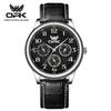 OPK brand three-pin digital scale simple business men's quartz watch 6012