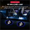 2 Stück Welcome LED-Licht Auto Türplakette Kabelloser HD-Projektor für MINI Cooper F54 F55 F56 R56 R60 Roadster Clubman Coupe