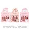 DragonRanee Pearlescent Lip Gloss: Hydrating, Glittery Lip Oil with Mirror Finish and Cartoon Design.