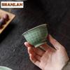 90ml Yue Kiln Celadon Shadow Teacup Luxury Tea Bowl Tea Cup Set Tea-tasting Personal Cup Chazhan Master Cups For Tea Supplies