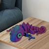 Multi-color Gradient 3D Printing Lizard Simulation Eyes Simulation Lizard Figurine  Home Decor