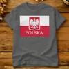 Patriotic Polish Polska Flag Cotton Tshirt For Unisex Beach Poland Polska Polish Y2k Fun T Shirts Fashion Tees Big Size Clothes