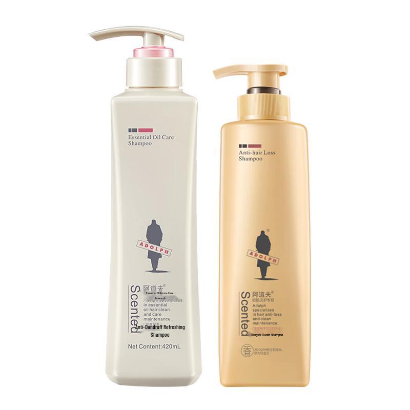 Adolph Hair Growth & Anti-Dandruff Shampoo Set