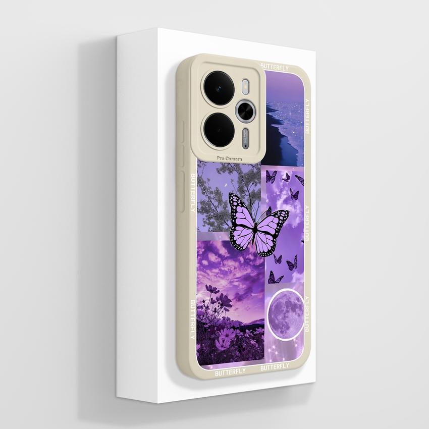 

Чехол для Oppo Realme 14 14T 14X P3 K12s K13 A3 A5 Pro Модный изящный цветочный узор жидкий силиконовый противоскользящий протектор экрана для Oppo Shell Realme 14T 5G