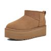 UGG Classic Ultra Mini Platform Boot Chestnut Women Sneakers Brown 1135092-CHE