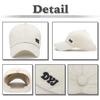 Plain English Letter Cap Hat for Outdoor Mountain CA811 [White Fang] Activities, Climbing, Walking, Fishing, Golf, Women, Men, (Beige)