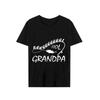 Men's Brand T-shirts Fishing Grandpa Print Shirt Funny Short Sleeve T Shirts Summer Tshirt Harajuku Streetwear T-Shirt for Men