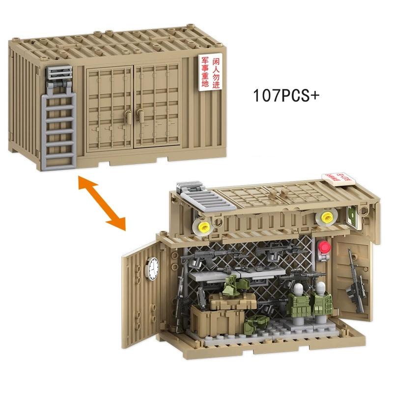 

Военные Сцены Контейнерный Лагерь Арсенал Оборона Сторожевые Башни Командные Пункты Базы Полицейские Посты Конструктор Модельные Наборы Кирпичики opp bag