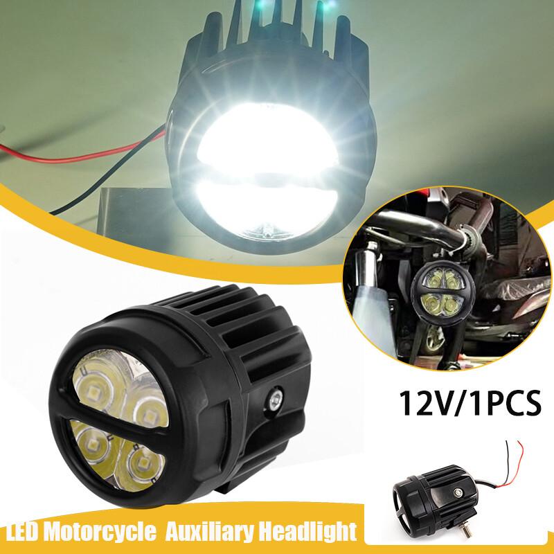 Motorcycle Spotlight LED Driving Fog Light Auxiliary Light For Kawasaki Honda 1x