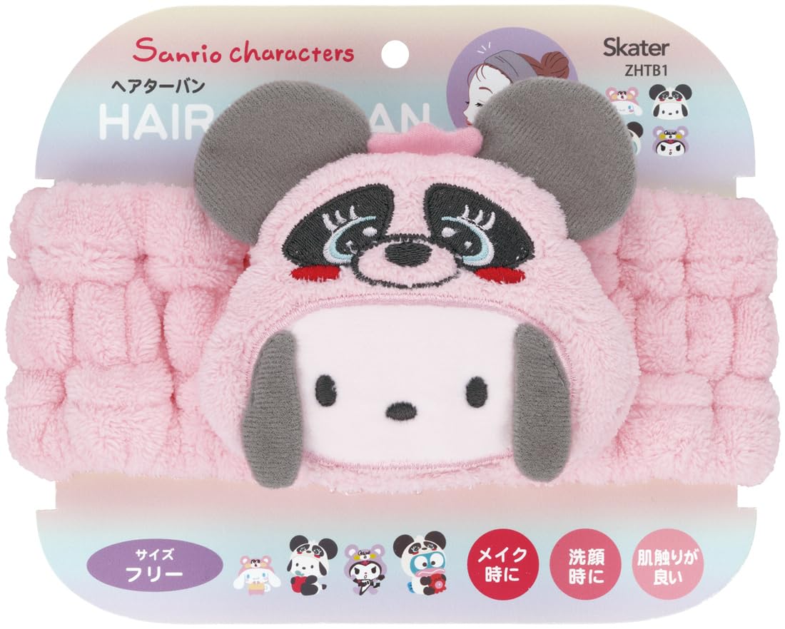 

Тюрбан для волос скейтера Pochacco Friends Головной убор Sanrio ZHTB1-A