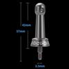 Metal Spinning Wheel Balance Bar Lightweight Spinning Wheel Stabilizer Bar Portable  Wear-Resistant Outdoor Accessories