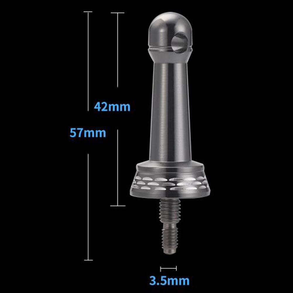 Metal Spinning Wheel Balance Bar Lightweight Spinning Wheel Stabilizer Bar Portable Wear-Resistant Outdoor Accessories