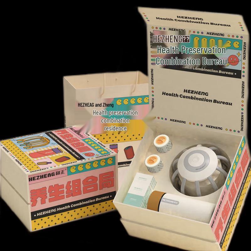 

HEZHENG Octopus Head Massager Wellness Gift Set