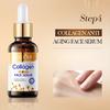 Collagen Face Cream Skin Repair Damaged Moisturizing Face Toner Lotion Eye Cream Firming Lifting Brighten for Face Skin Care Set