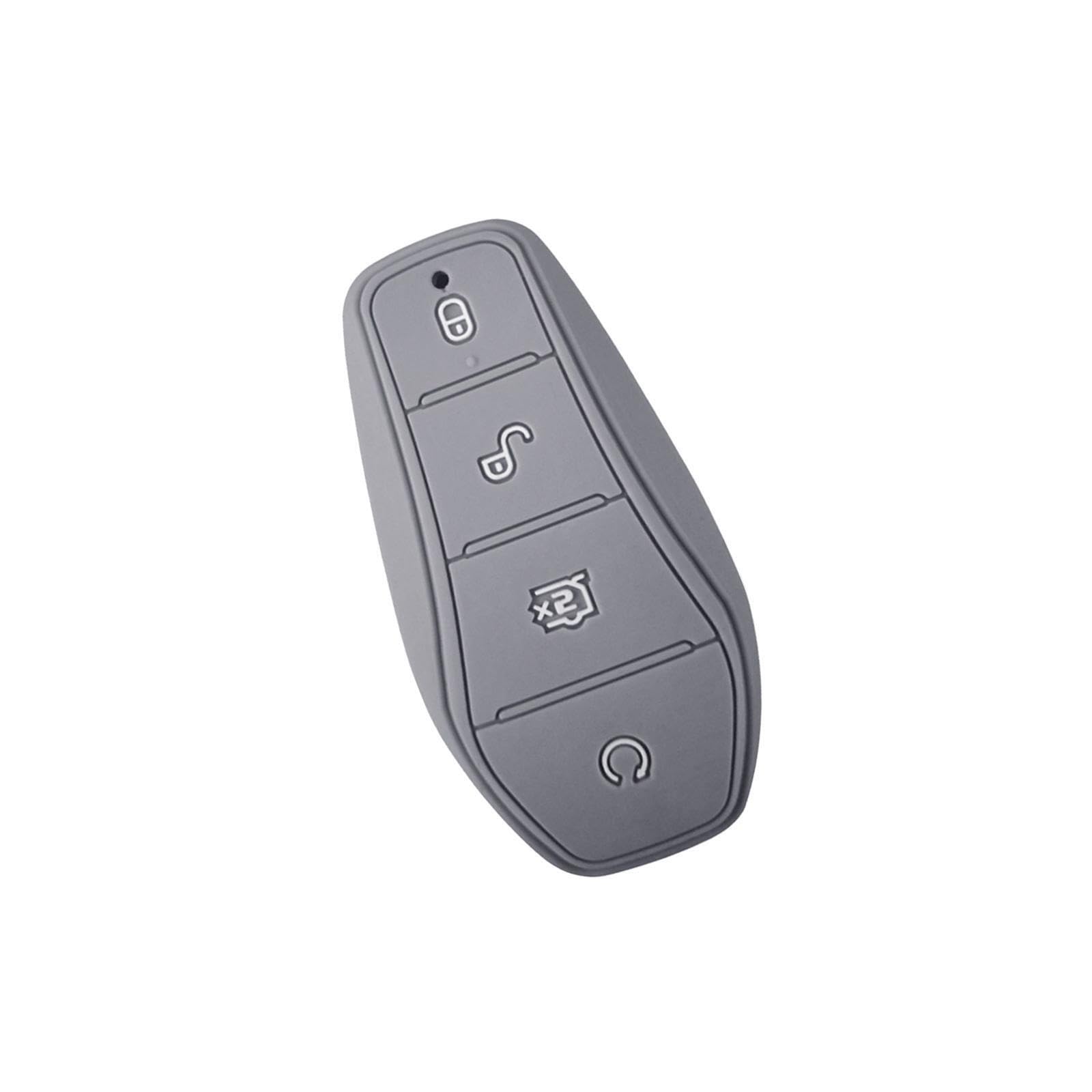 

Generic Shockproof Silicone Key Case for Byd Atto No Block Signal No Scratch Cap BYD Atto Silica , Grey, 9x5cm 9×5cm серый
