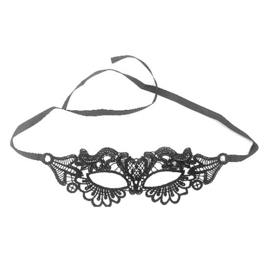 3-teilige Augenmaske aus Spitze, hohle Blume, Königin, Spinnen-Stil, Party, Date, Valentinstag, Tanz, angenehme Haut, freiliegende, geheimnisvolle Partymaske