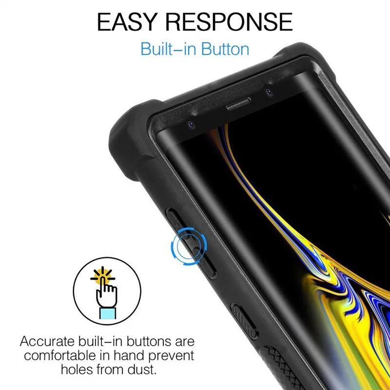 Phone Case for Samsung Galaxy S21 Note 20 S20 Ultra 8 9 S8 S9 S10 Plus Lite S10e Heavy Duty Protection Armor Shockproof Cover